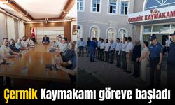 Göreve başlayan Çermik Kaymakamı’ndan açıklama