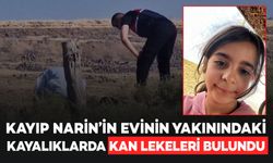 Diyarbakır’da kaybolan Narin’in evinin yakınında kan lekeleri bulundu