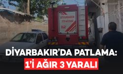 Diyarbakır’da patlama: 1’i ağır 3 yaralı