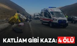 Erzincan - Sivas karayolunda feci kaza: 4 ölü 2 yaralı