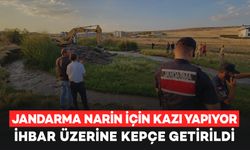 Diyarbakır'da Narin’i arama çalışmaları 7’nci gününde; İhbar üzerine derede kepçe ile çalışma başlatıldı