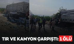 TIR ile kamyonun çarpıştığı kazada 22 yaşındaki sürücü öldü