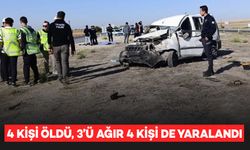 Trafik kazalarında 4 kişi öldü, 4 kişi de yaralandı