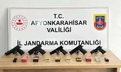 Afyonkarahisar'da düğünlerde havaya ateş açan 5 kişi yakalandı