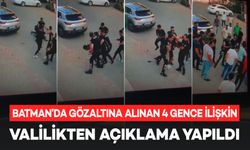 Batman’da gözaltına alınan 4 gence ilişkin Valilikten açıklama