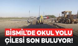 Göksu köyü okul yolunda öğrenciler artık çamur çilesi yaşamayacak