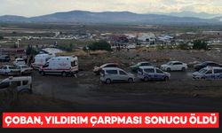 Hayvanları otlatan çoban, yıldırım çarpması sonucu öldü