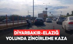 Diyarbakır-Elazığ yolunda zincirleme kaza