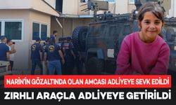 Diyarbakır kaybolan Narin’in gözaltında olan amcası adliyeye sevk edildi