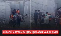 Diyarbakır’da inşaattan düşen işçi ağır yaralandı