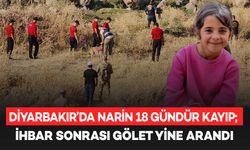 Diyarbakır’da Narin 18 gündür kayıp; Gölet yine arandı