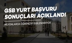 GSB Yurt Başvuru Sonuçları Açıklandı