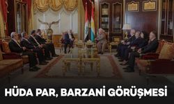 HÜDA PAR Genel Başkanı Yapıcıoğlu, KDP Lideri Barzani ile görüştü