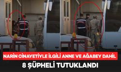 Diyarbakır: Narin cinayetiyle ilgili anne ve ağabey dahil 8 şüpheli tutuklandı