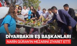 Diyarbakır Büyükşehir Belediyesi Eş Başkanları Narin Güran’ın Mezarını Ziyaret Etti