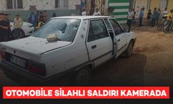 Otomobile silahlı saldırı kamerada: 1 ağır yaralı