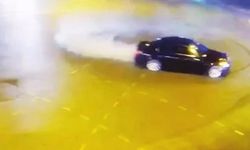 Plakasını söktüğü otomobiliyle drift yapan sürücüye ceza