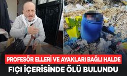 Korkunç cinayet: Profesör elleri ve ayakları bağlı halde fıçı içerisinde ölü bulundu