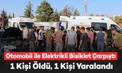 Otomobil ile Elektrikli Bisiklet Çarpıştı: 1 Ölü, 1 Yaralı