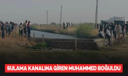 14 yaşındaki çocuk, sulama kanalında boğuldu