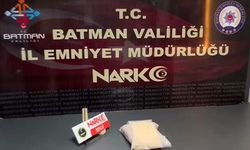 Batman'da uyuşturucu operasyonunda 2 tutuklama