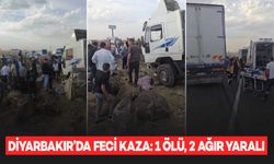 Diyarbakır çevre yolunda can pazarı: 1 ölü, 2 ağır yaralı