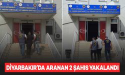 Diyarbakır’da hırsızlık ve yağma suçlarından aranan 2 şahıs yakalandı