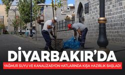 Diyarbakır’da Yağmur Suyu ve Kanalizasyon Hatlarında Kışa Hazırlık Başladı