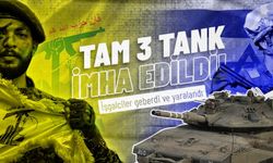 Hizbullah, israil "Merkava" tanklarını imha etti! İçindekiler öldü...