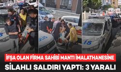 İfşa olan firma sahibi, rakip firmaya silahlı saldırı gerçekleştirdi: 3 yaralı