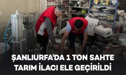 Şanlıurfa'da 1 Ton Sahte Tarım İlacı Ele Geçirildi