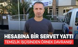 Hesabına Bir Servet Yattı... Temizlik İşçisinden Örnek Davranış