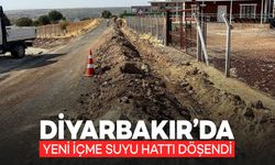 Diyarbakır’da Yeni İçme Suyu Hattı Döşendi