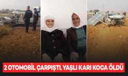 2 otomobilin çarpıştığı kazada, yaşlı karı koca öldü