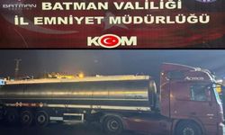 Batman’da 22 ton kaçak akaryakıt yakalandı