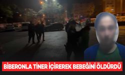 Biberonla tiner içirerek bebeğini öldürdü