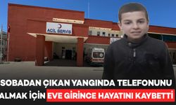 Diyarbakır’da sobadan çıkan yangında 15 yaşındaki çocuk öldü