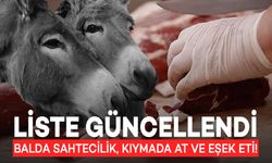 Bakanlık Listeyi Güncelledi: Balda Sahtecilik, Kıymada At ve Eşek Eti!