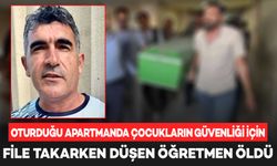 Merdiven boşluğuna file takarken düşen öğretmen öldü