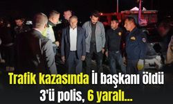 Şanlıurfa'da kaza: İl başkanı hayatını kaybetti; 3'ü polis, 6 yaralı