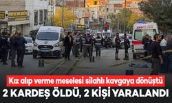 Silahlı kavgada 2 kardeş öldü, 2 kişi yaralandı