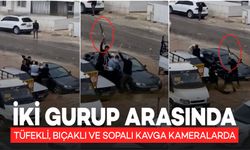 İki Gurup Arasında Tüfekli, Bıçaklı ve Sopalı Kavga Kameralarda