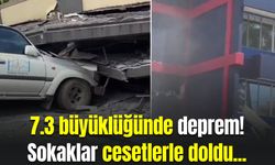 7.3 büyüklüğünde deprem! Sokaklar cesetlerle doldu