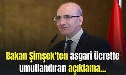 Bakan Şimşek'ten asgari ücrette umutlandıran açıklama