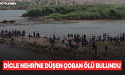 Dicle Nehri'ne düşen çobanın cansız bedeni bulundu