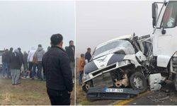 Diyarbakır Çınar’da yoğun sis nedeniyle kaza: 1 ağır yaralı