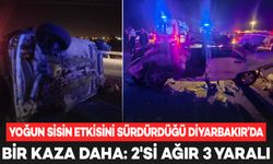 Diyarbakır’da bir kaza daha: 2'si ağır 3 yaralı