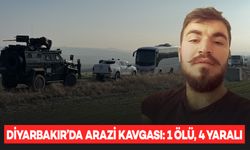 Diyarbakır’da taşlı, sopalı, silahlı arazi kavgası: 1 ölü, 4 yaralı