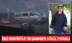 İşçi servisi ile tır çarpıştı; 1’i çocuk 2 işçi öldü, 7 kişi yaralandı