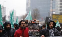 İstanbul'da "Gazze ile dayanışma" yürüyüşü